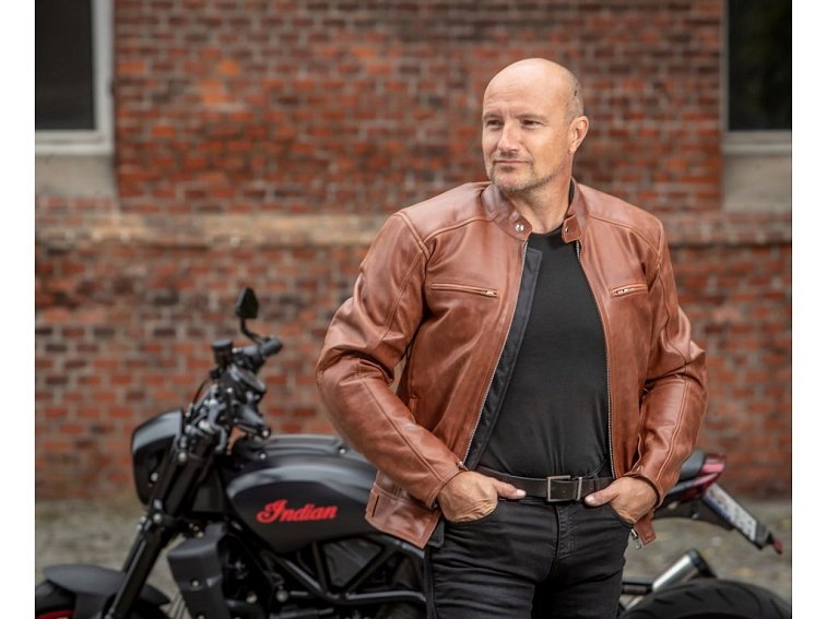 Bunda na motorku TXR Ranger světle hnědá