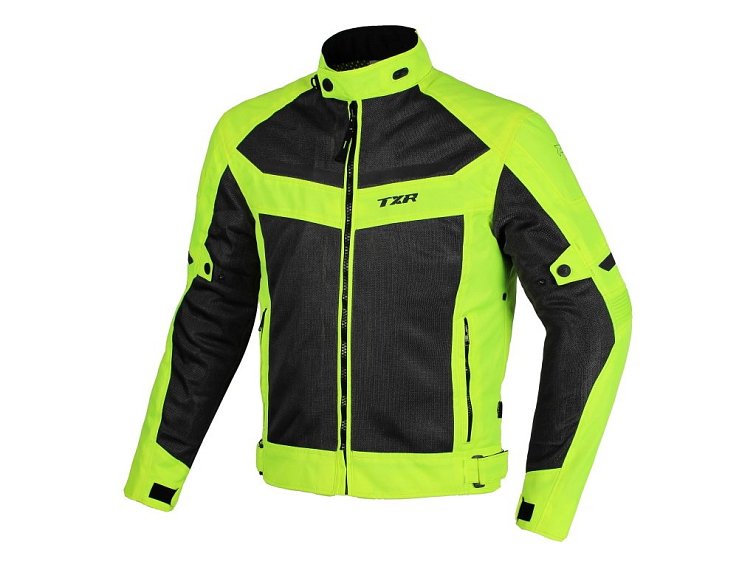 Bunda na motorku TXR Swift fluo žlutá