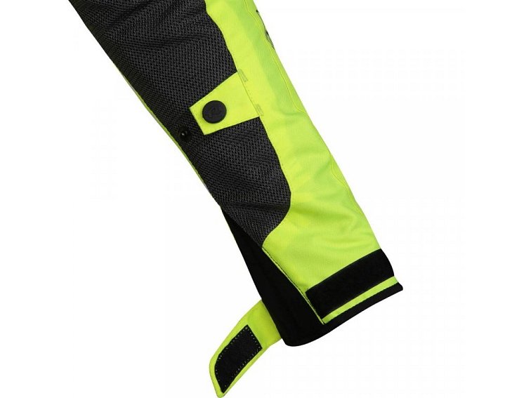 Bunda na motorku TXR Summer fluo žluto-titanová