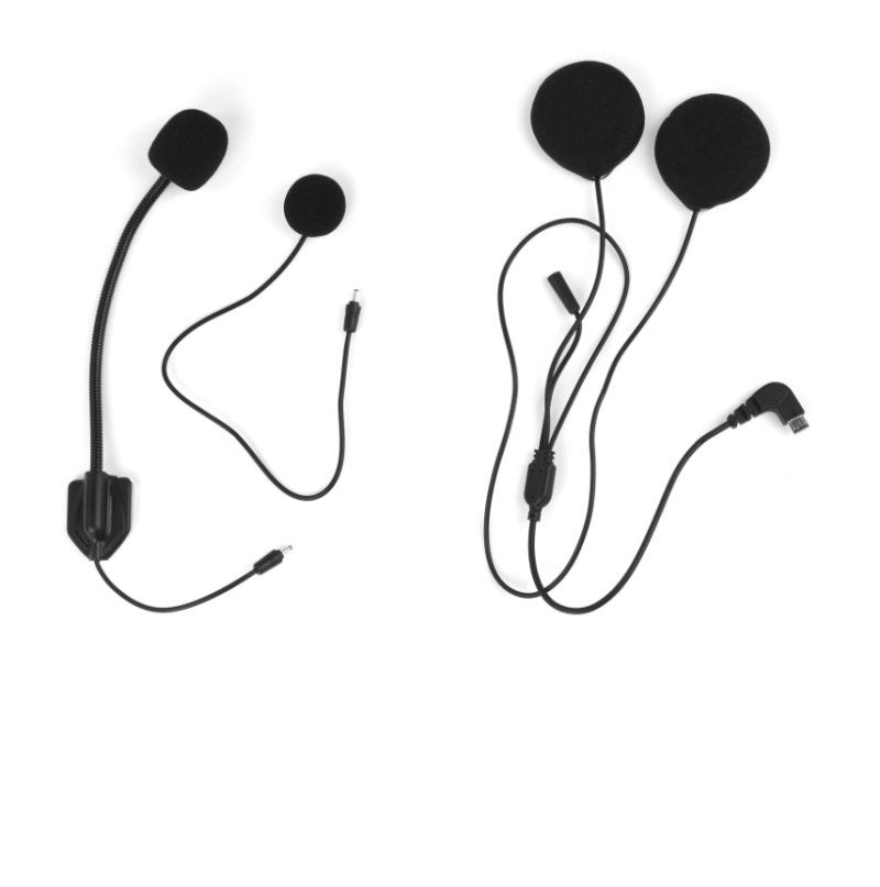 Sada náhradních mikrofonů a sluchátek pro Bluetooth interkom MaxTo M2/M3