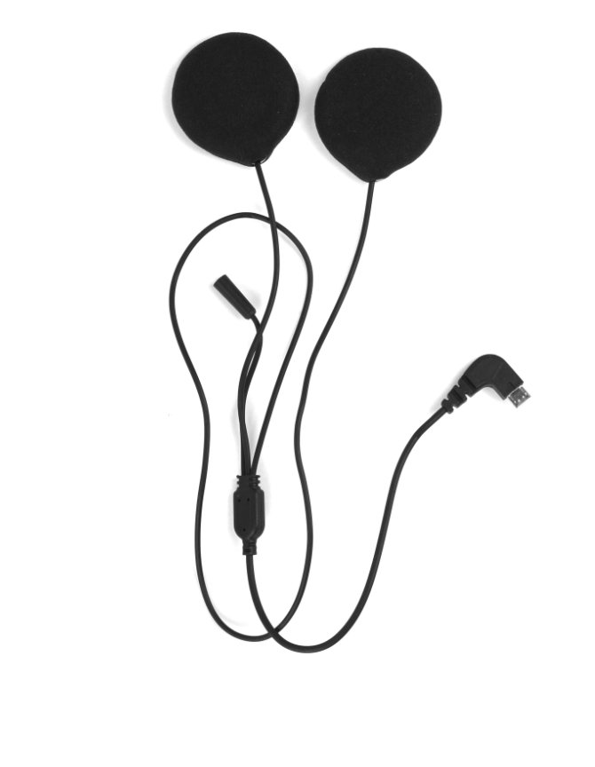Sada náhradních mikrofonů a sluchátek pro Bluetooth interkom MaxTo M2/M3 – foto 2