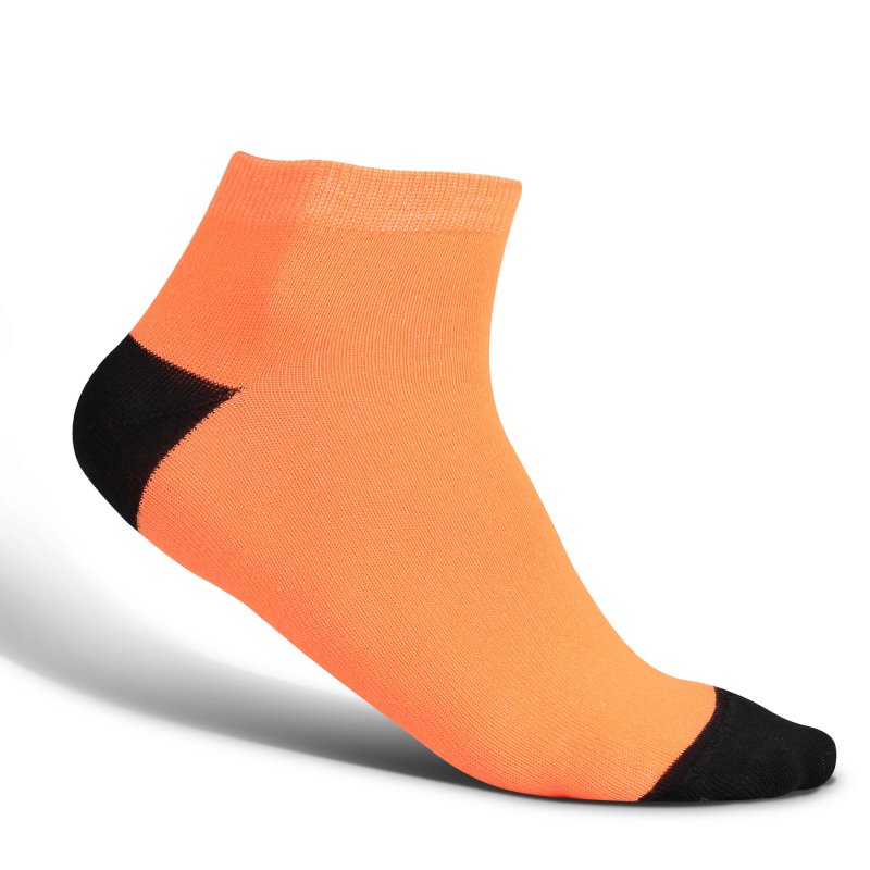 Sportovní nízká ponožka TXR Neon fluo oranžová