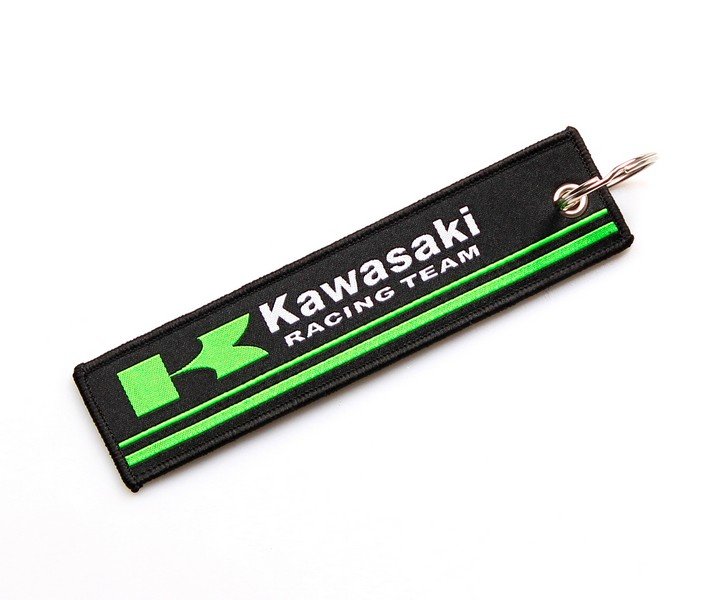 Textilní klíčenka Kawasaki Ninja Racing Team – foto 2