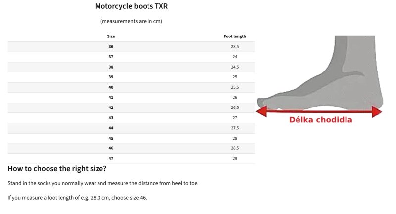 Boty na motorku TXR R-Sport – foto 5
