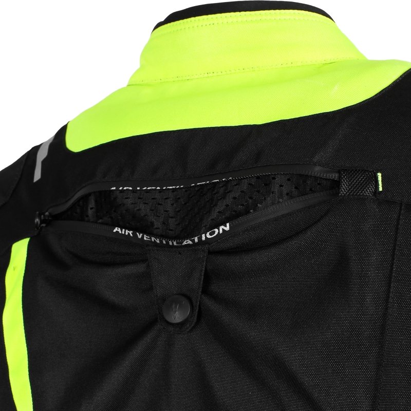 Bunda na motorku TXR Enduro černo-fluo žlutá – foto 4