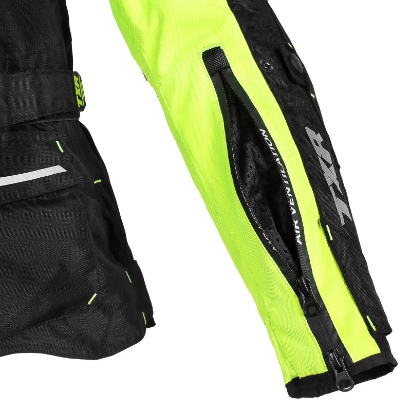 Bunda na motorku TXR Enduro černo-fluo žlutá – foto 5