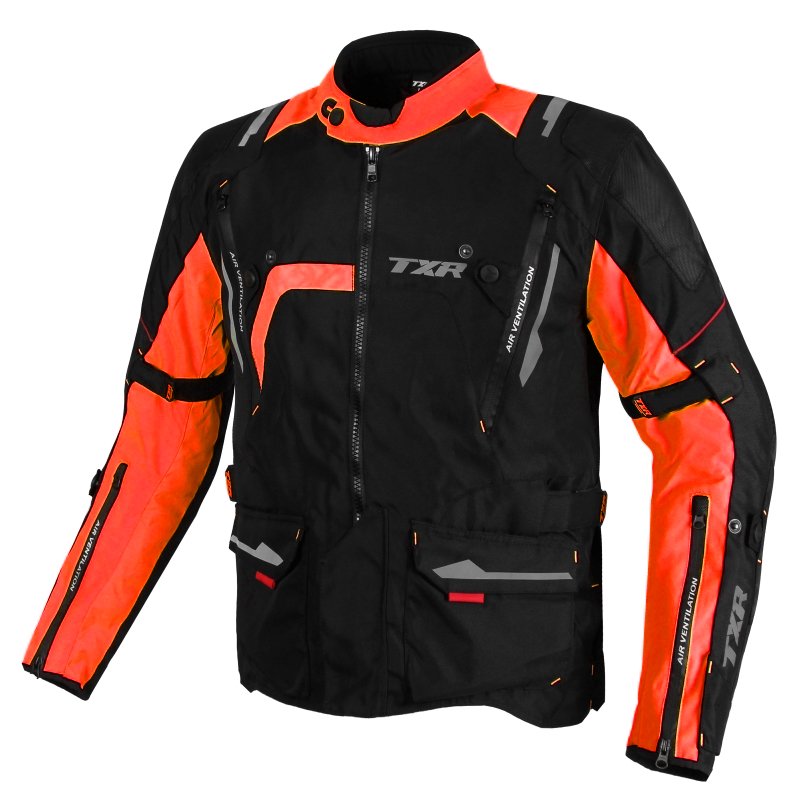 Bunda na motorku TXR Enduro černo-oranžová