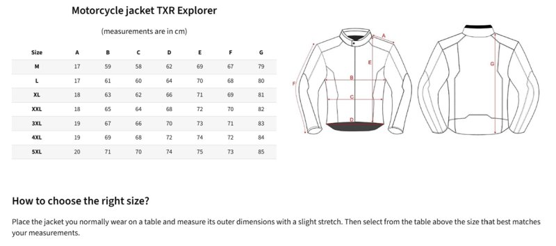Bunda na motorku TXR Explorer černo-šedá – foto 12