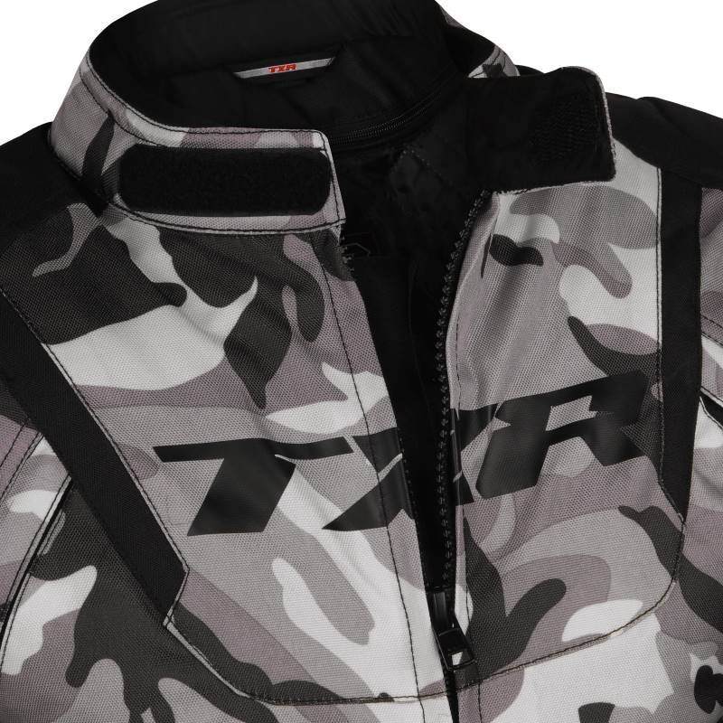 Bunda na motorku TXR Gunner Camo šedá – foto 6