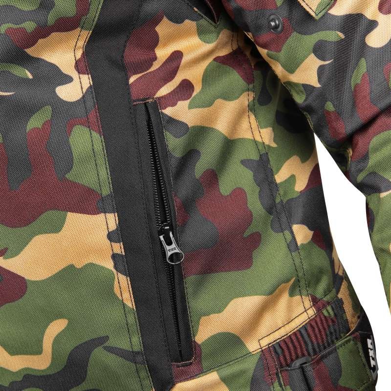 Bunda na motorku TXR Gunner Camo zelená – foto 4