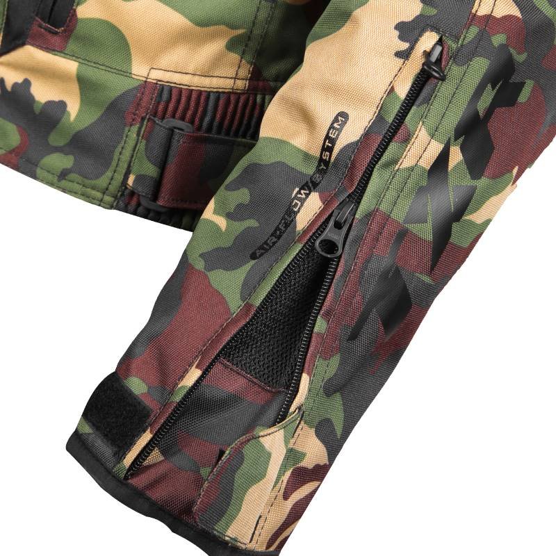 Bunda na motorku TXR Gunner Camo zelená – foto 5