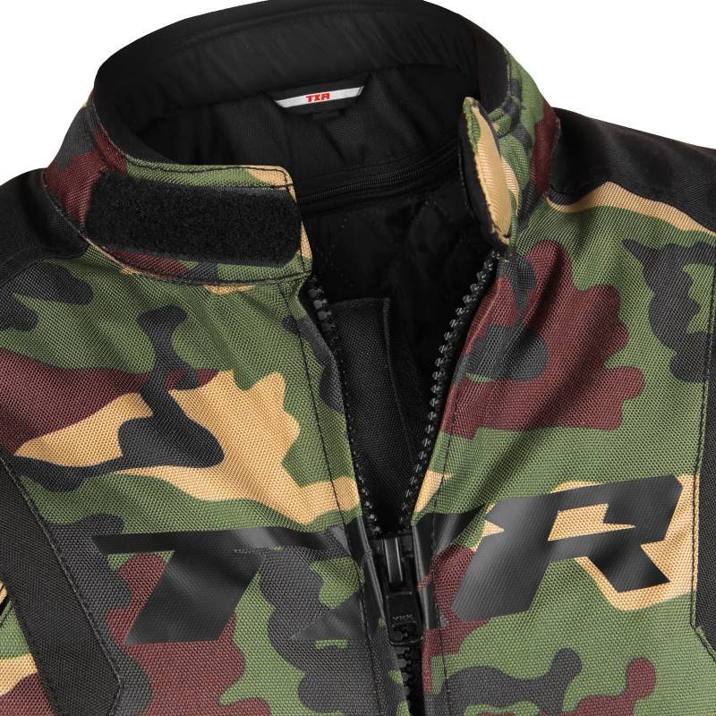 Bunda na motorku TXR Gunner Camo zelená – foto 6