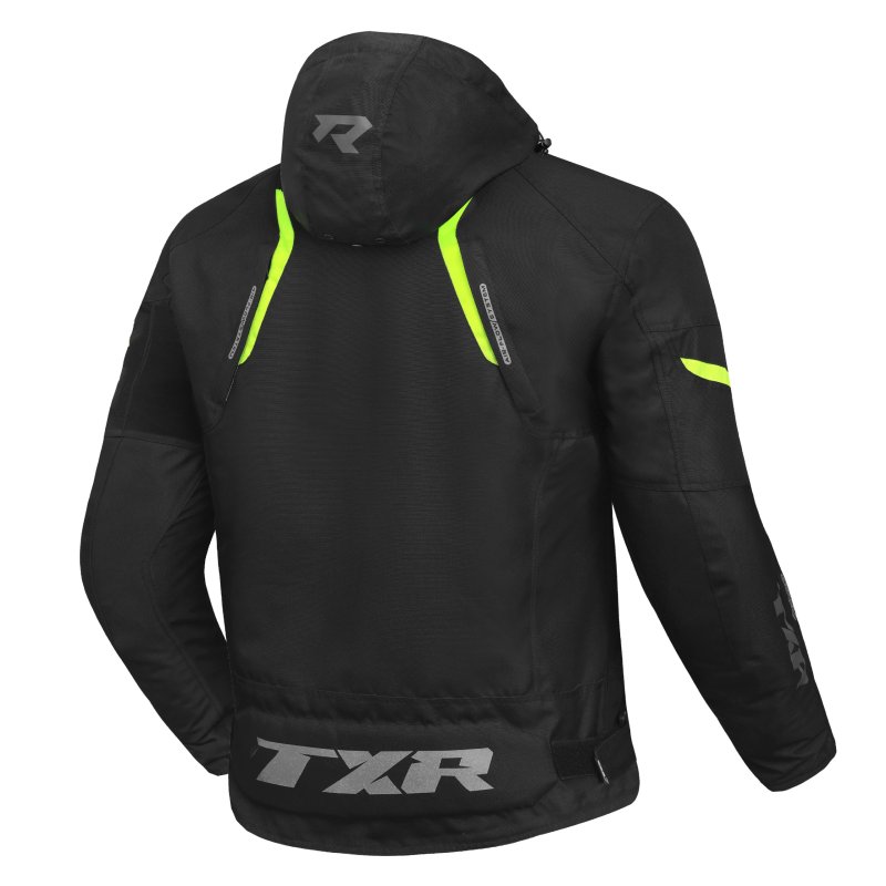 Bunda na motorku TXR Striker černo-fluo-žlutá – foto 3