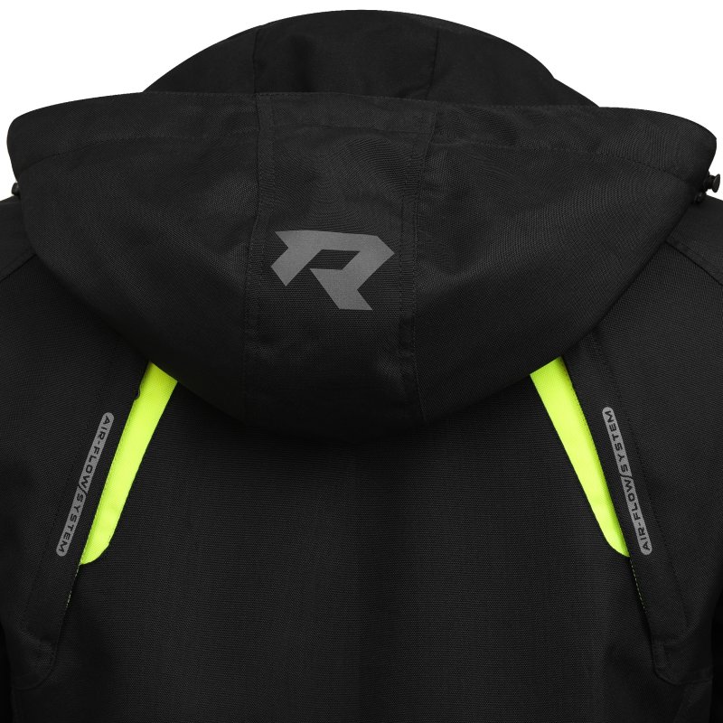 Bunda na motorku TXR Striker černo-fluo-žlutá – foto 4