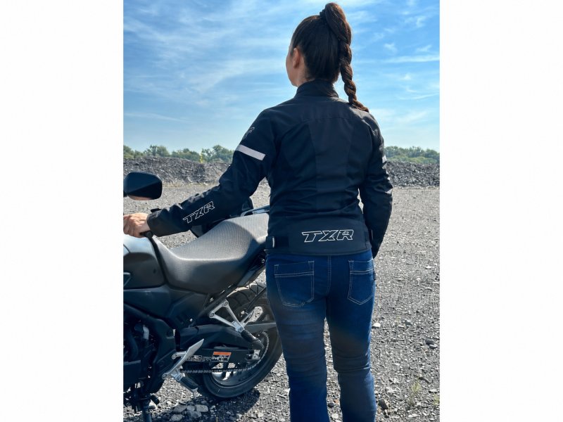 Dámská bunda na motorku TXR Summer černá – foto 7