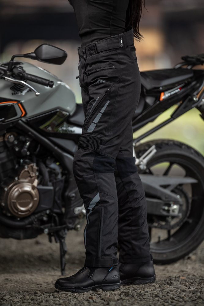 Dámské kalhoty na motorku TXR Rival černé – foto 6