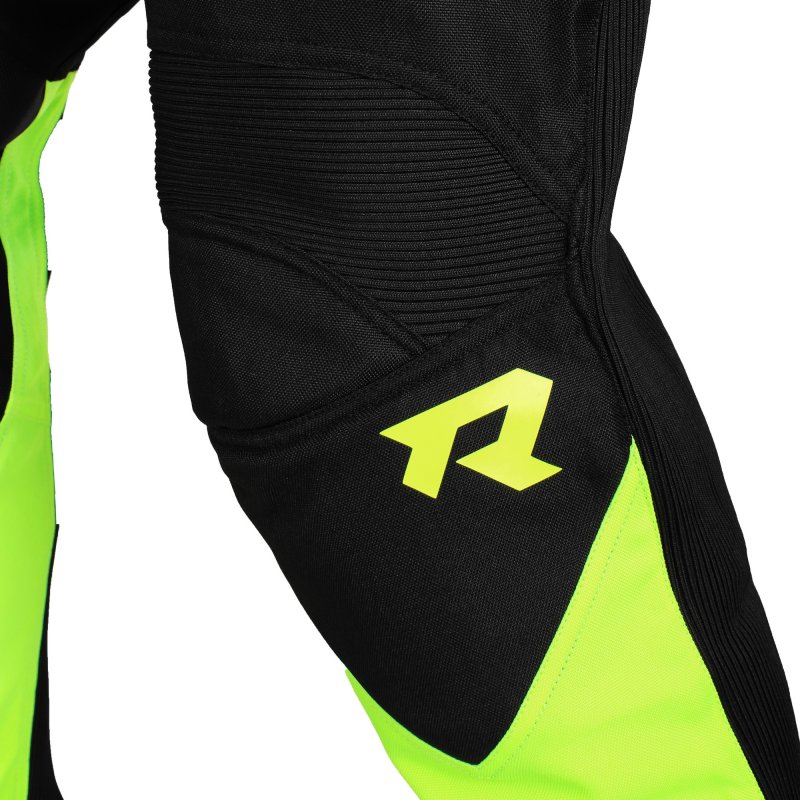 Dětské motokrosové kalhoty TXR Pulse černo-fluo žluté – foto 3