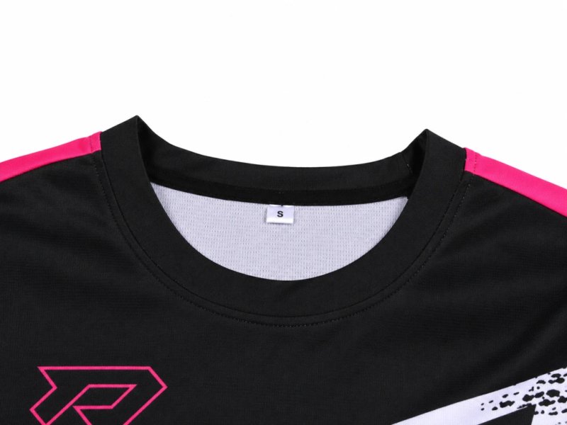 Dětský motokrosový dres TXR Pulse černo-růžový – foto 3