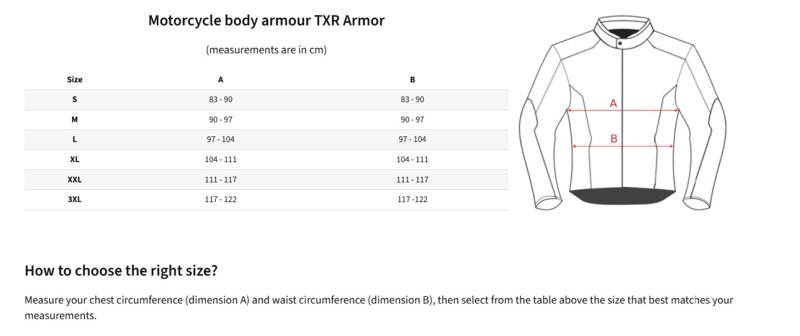 Chránič těla TXR Armor černý – foto 5