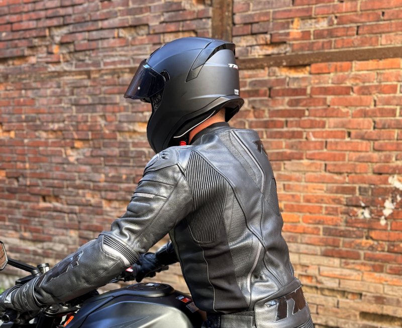 Integrální helma na motorku TXR Raptor černá matná – foto 7