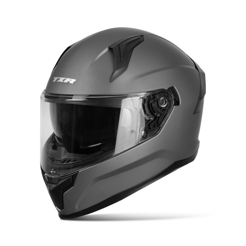Integrální helma na motorku TXR Raptor titanová
