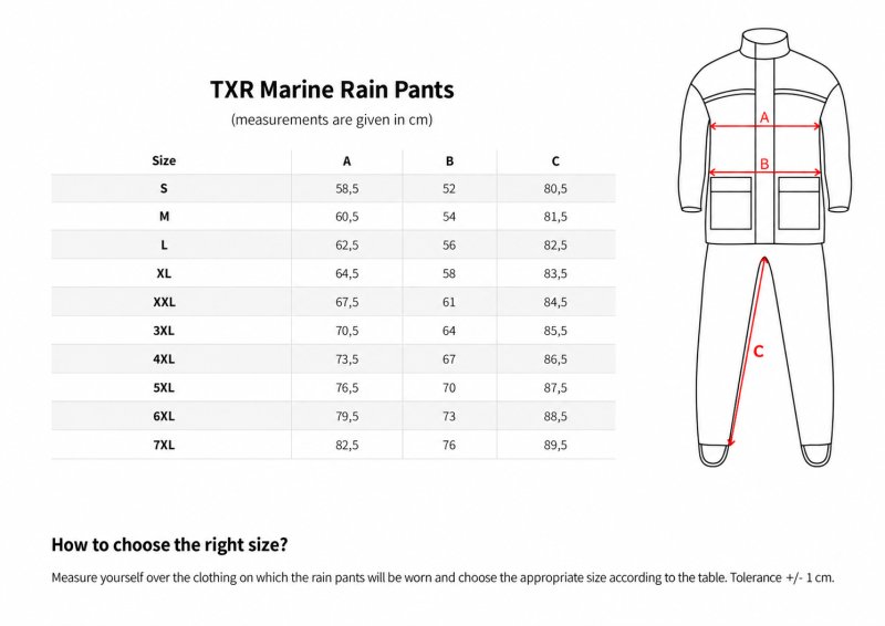 Kalhoty do deště TXR Marine 2 – foto 4