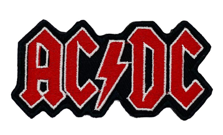 Moto nášivka AC/DC