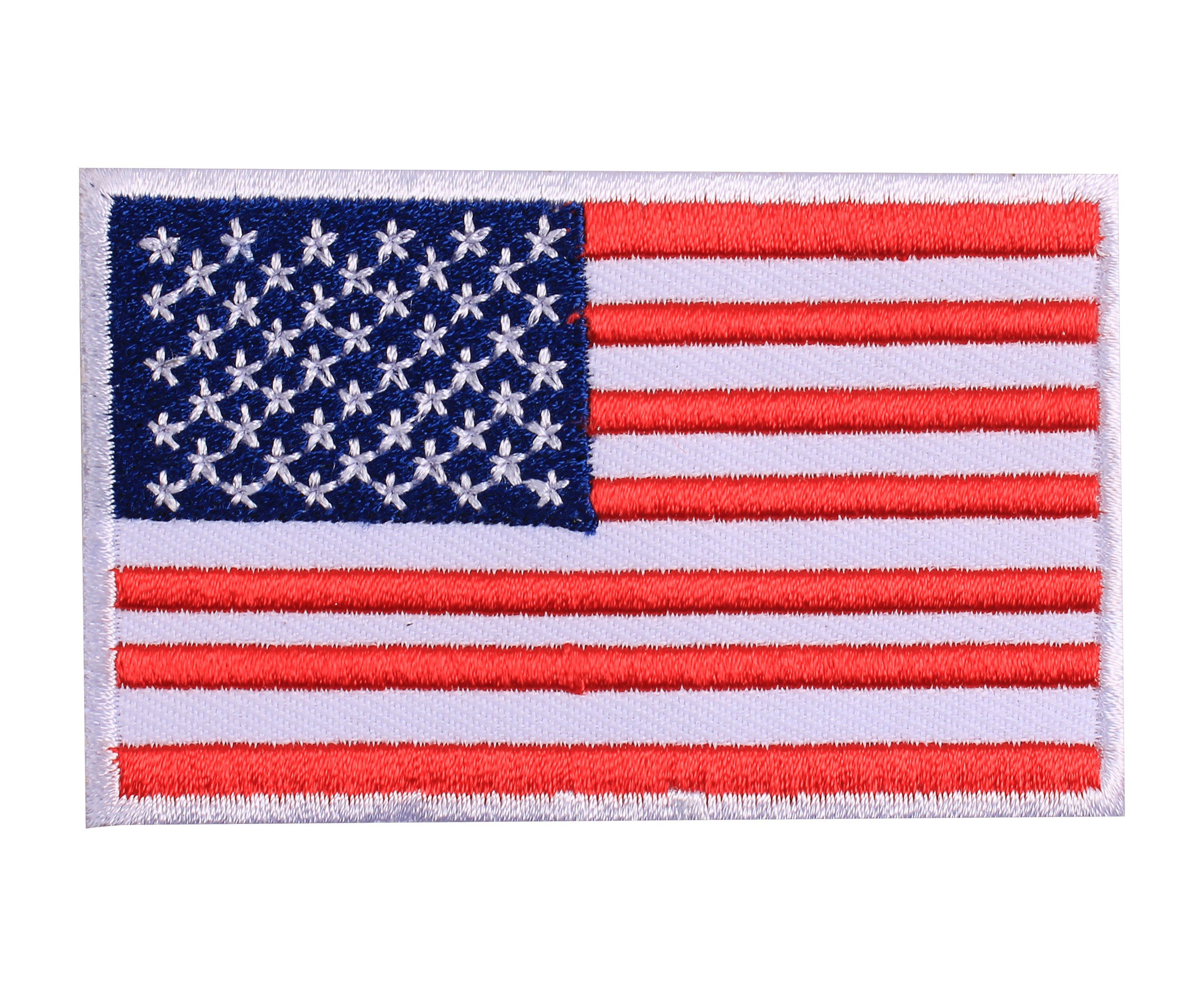 Moto nášivka vlajka USA
