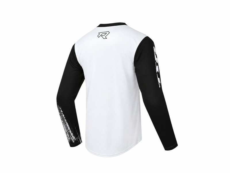 Motokrosový dres TXR Pulse bílo-černý – foto 2