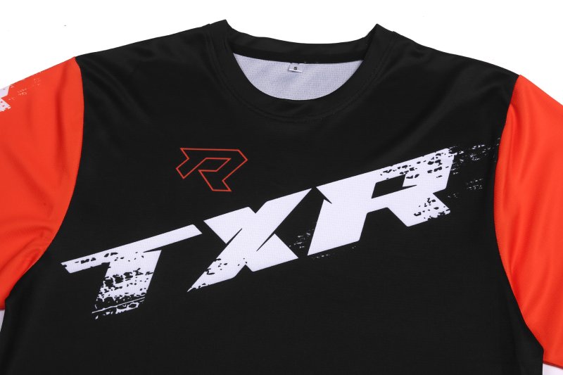 Motokrosový dres TXR Pulse černo-oranžový – foto 4