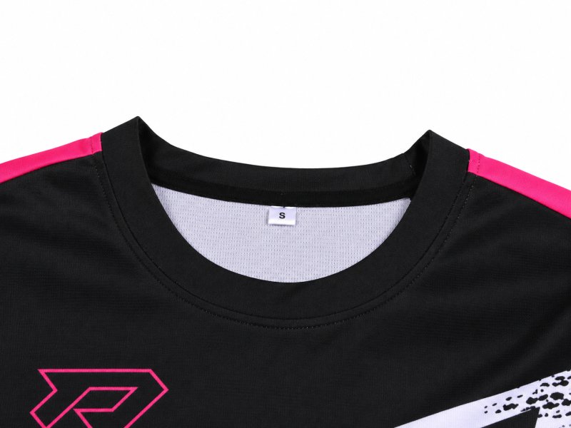 Motokrosový dres TXR Pulse černo-růžový – foto 3