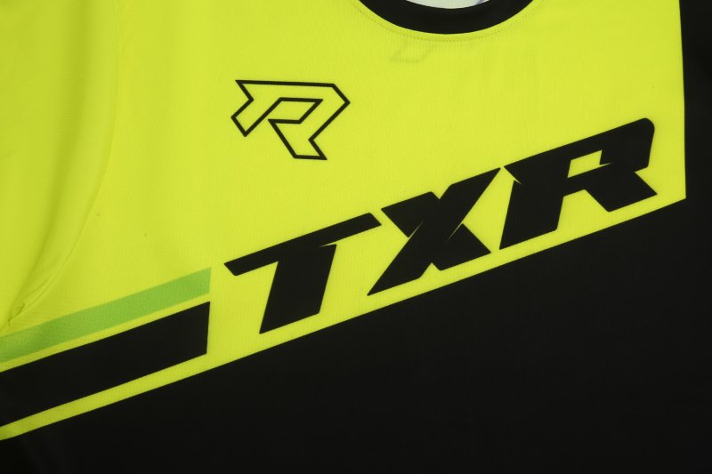 Motokrosový dres TXR Vortex černo-fluo žlutý – foto 4