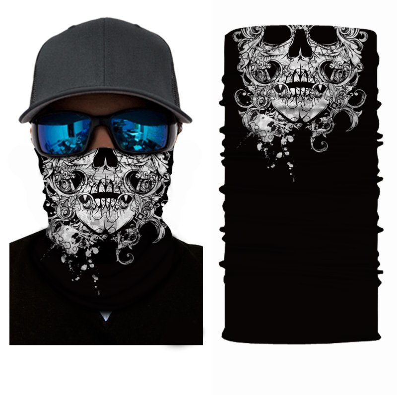 Multifunkční šátek TXR Skull burn