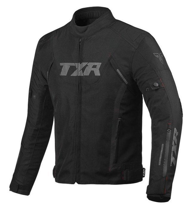 Prodloužená bunda na motorku TXR Gunner černá
